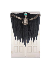 1.5m Glowing Skeleton Door Curtain
